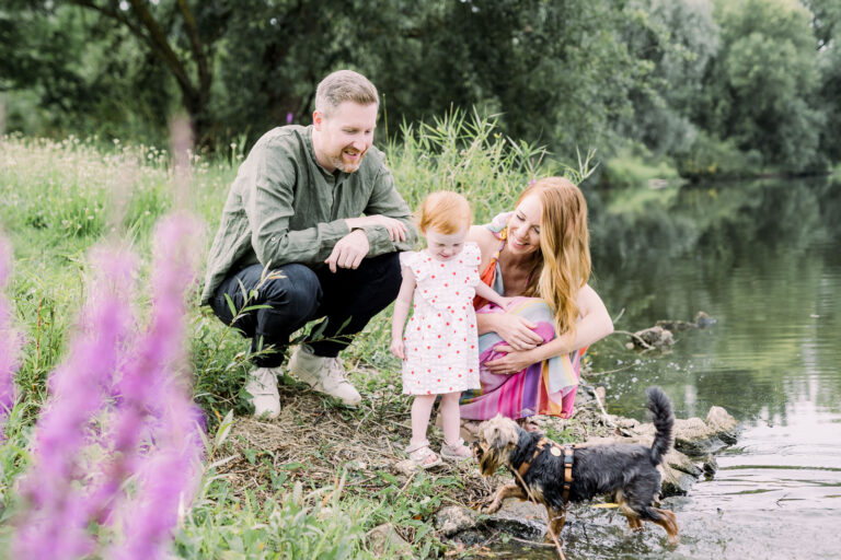 Familienfotoshooting im Grünen